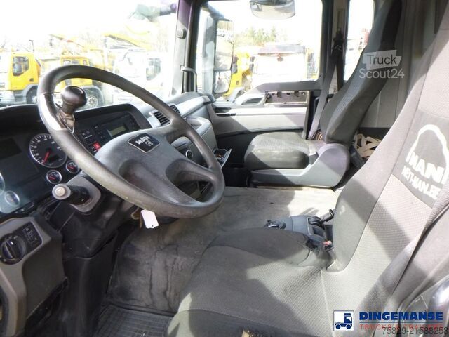 شاحنة رافعة MAN TGS 26.400 6X4 tipper + Palfinger PK15002