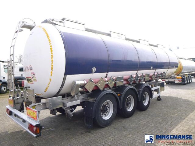Tank Burg Chemical tank inox L4BH 32.5 m3 / 3 comp