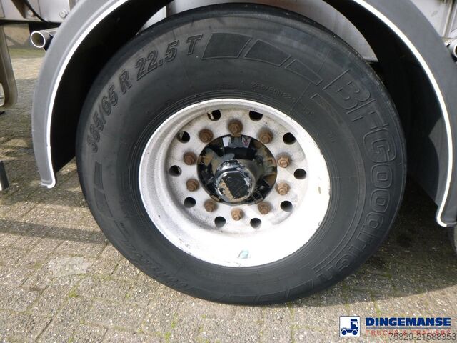 Tank Burg Chemical tank inox L4BH 32.5 m3 / 3 comp