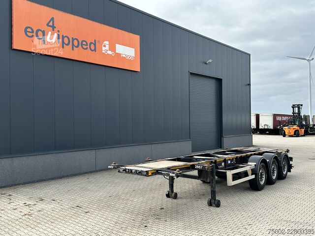 Konteyner taşımacılığı Van Hool 20FT/30FT ADR CHASSIS / empty weight: 3.500kg /...