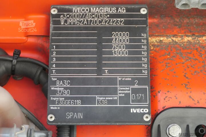 Padrão-SZM Iveco S-WAY 460 | Retarder | Full Air | 751321Km | 20...