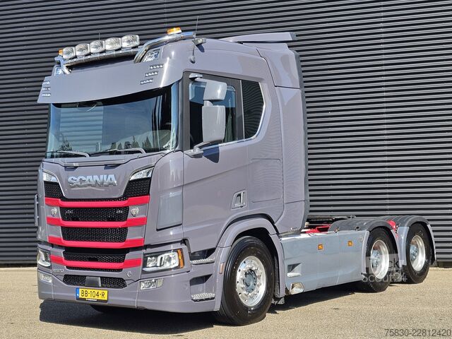 Scania R520 V8 6x4 / RETARDERIS / HIDRAULIKA / PILNA ORO SISTEMA. Scania R520 V8 6x4 / RETARDER / HYDRAULIC / FULL AIR.