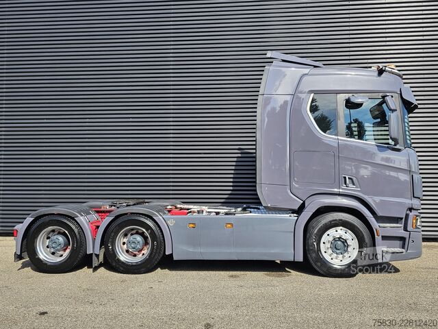 Scania R520 V8 6x4 / RETARDERIS / HIDRAULIKA / PILNA ORO SISTEMA. Scania R520 V8 6x4 / RETARDER / HYDRAULIC / FULL AIR.