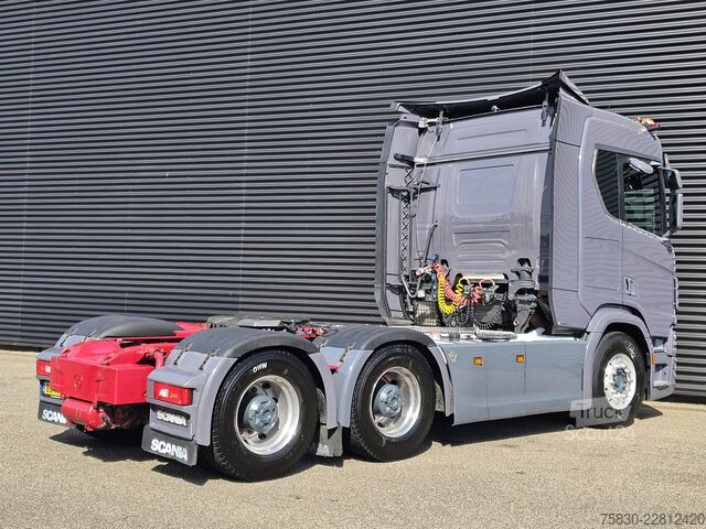 Scania R520 V8 6x4 / RETARDERIS / HIDRAULIKA / PILNA ORO SISTEMA. Scania R520 V8 6x4 / RETARDER / HYDRAULIC / FULL AIR.