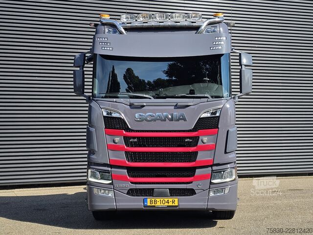 Scania R520 V8 6x4 / RETARDERIS / HIDRAULIKA / PILNA ORO SISTEMA. Scania R520 V8 6x4 / RETARDER / HYDRAULIC / FULL AIR.