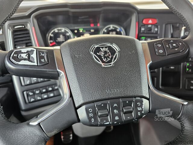 Scania R520 V8 6x4 / RETARDERIS / HIDRAULIKA / PILNA ORO SISTEMA. Scania R520 V8 6x4 / RETARDER / HYDRAULIC / FULL AIR.