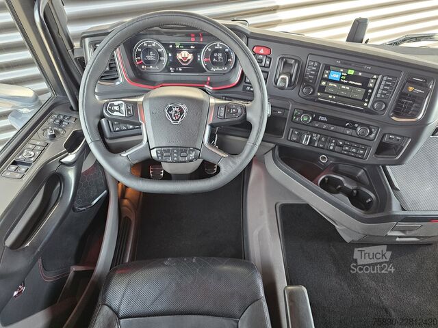 Scania R520 V8 6x4 / RETARDERIS / HIDRAULIKA / PILNA ORO SISTEMA. Scania R520 V8 6x4 / RETARDER / HYDRAULIC / FULL AIR.