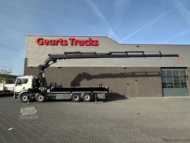 Krano sunkvežimis MAN TGS 35.510 8X4H BL BAKWAGEN +HMF 7020 K7 KRAAN/...