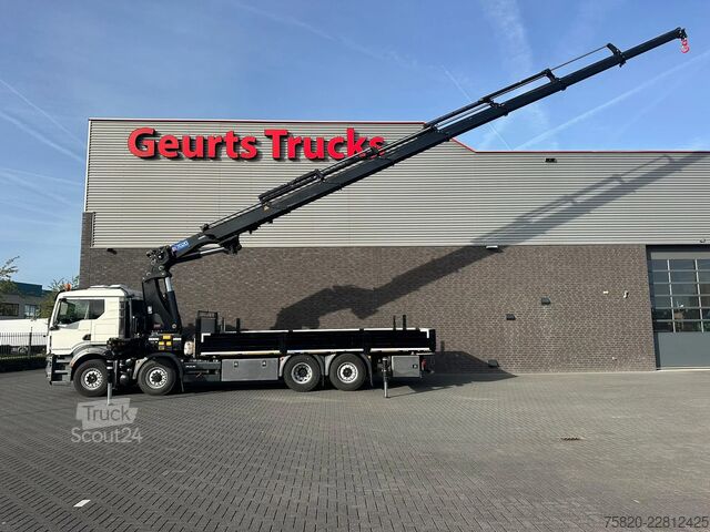 Krano sunkvežimis MAN TGS 35.510 8X4H BL BAKWAGEN +HMF 7020 K7 KRAAN/...