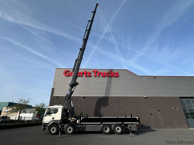 Krano sunkvežimis MAN TGS 35.510 8X4H BL BAKWAGEN +HMF 7020 K7 KRAAN/...