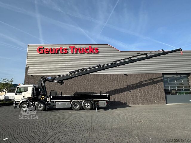 Krano sunkvežimis MAN TGS 35.510 8X4H BL BAKWAGEN +HMF 7020 K7 KRAAN/...