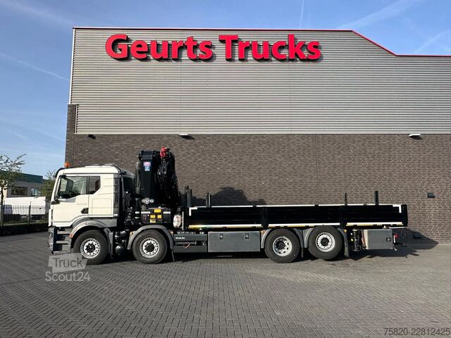 Krano sunkvežimis MAN TGS 35.510 8X4H BL BAKWAGEN +HMF 7020 K7 KRAAN/...