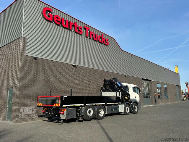 Krano sunkvežimis MAN TGS 35.510 8X4H BL BAKWAGEN +HMF 7020 K7 KRAAN/...