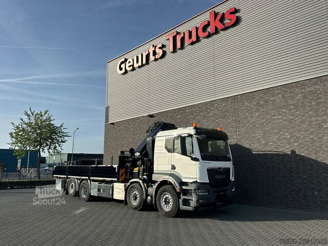 Krano sunkvežimis MAN TGS 35.510 8X4H BL BAKWAGEN +HMF 7020 K7 KRAAN/...