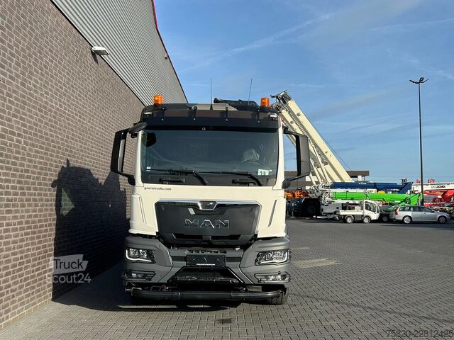 Krano sunkvežimis MAN TGS 35.510 8X4H BL BAKWAGEN +HMF 7020 K7 KRAAN/...