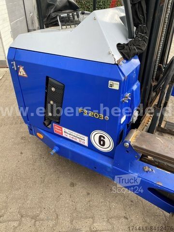 Zijlader heftruck PALFINGER F3 203 PX-4W Mitnahmestapler