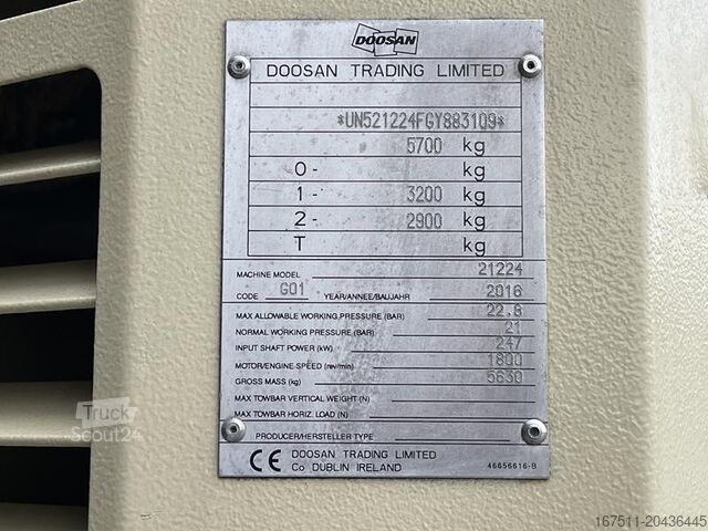 Kompresorius Doosan 21 / 224 - N