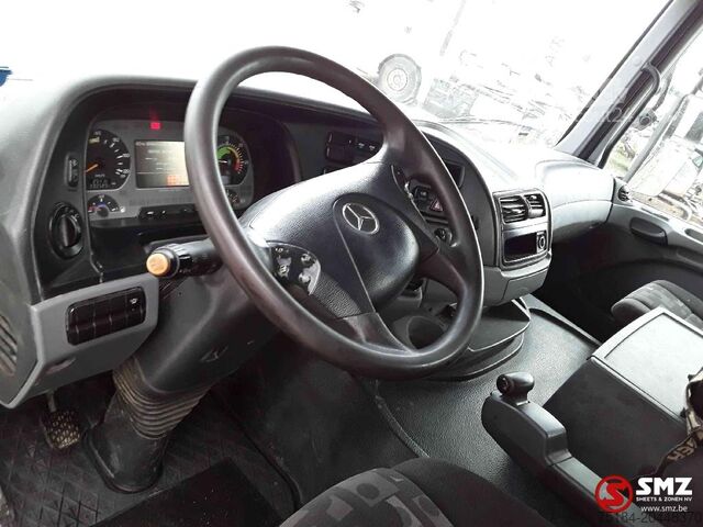 Tipper avec grue Mercedes Actros 4144 palfinber pk2002/4Ext remote