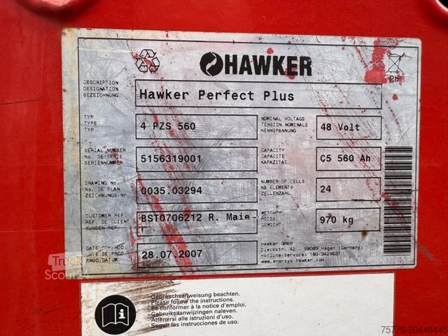 Reachtruck LINDE R 20 S Active 5.40 höhe 2t