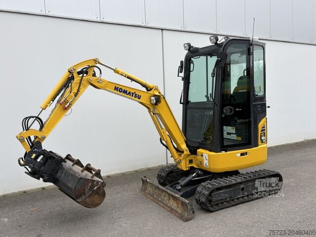 Minigraafmachine Komatsu MINIBAGGER PC 16 R-3HS Powertilt