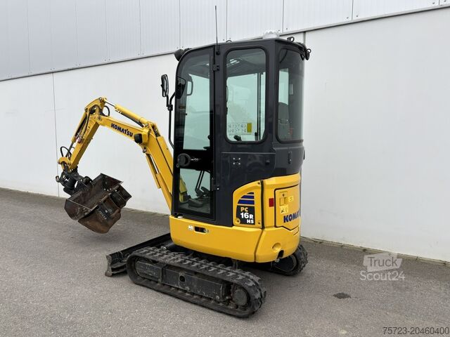 Mini-excavator Komatsu MINIBAGGER PC 16 R-3HS Powertilt