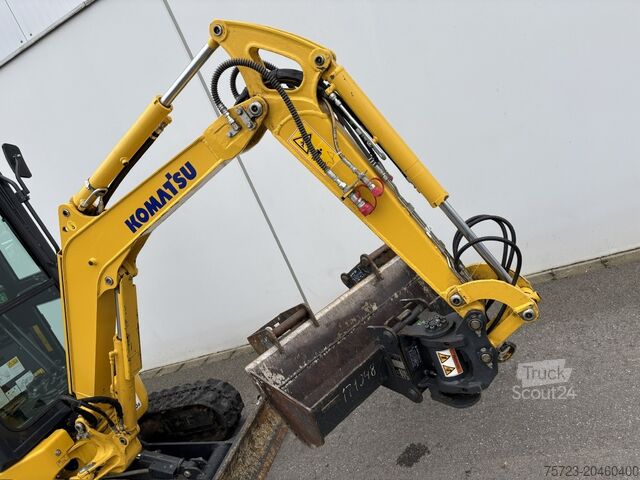 Mini-excavator Komatsu MINIBAGGER PC 16 R-3HS Powertilt