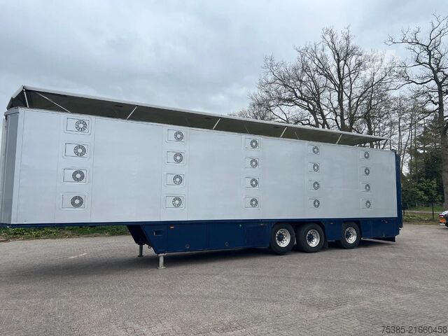 Szarvasmarha-szállítás CUPPERS LV0 12-27 ASL Livestock veewagen 1/2/3/4 Type2