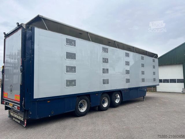 Szarvasmarha-szállítás CUPPERS LV0 12-27 ASL Livestock veewagen 1/2/3/4 Type2