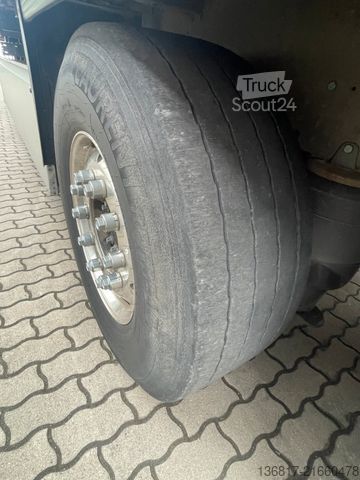 Atvērta puspiekabe ar tentu SCHMITZ CARGOBULL SCB*S3T SCS24/L-13.62EB Plane RSAB 2x Liftachse