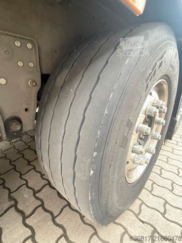 Atvērta puspiekabe ar tentu SCHMITZ CARGOBULL SCB*S3T SCS24/L-13.62EB Plane RSAB 2x Liftachse