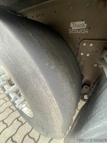 Atvērta puspiekabe ar tentu SCHMITZ CARGOBULL SCB*S3T SCS24/L-13.62EB Plane RSAB 2x Liftachse