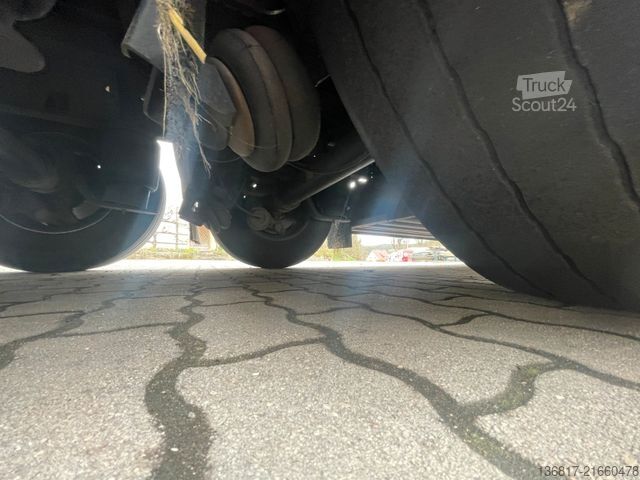 Atvērta puspiekabe ar tentu SCHMITZ CARGOBULL SCB*S3T SCS24/L-13.62EB Plane RSAB 2x Liftachse