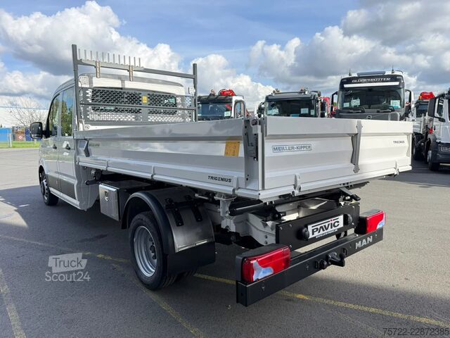 3-sidig tipper MAN TGE 6.160 4x2 SB DOKA Meiller Trigenius Kipper