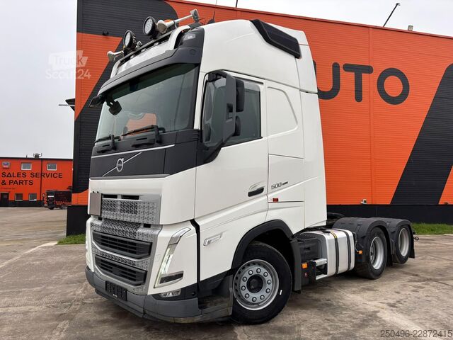 Tracteur standard Volvo FH 500 6x2 GLOBE XL / RETARDER / DOUBLE BOGIE