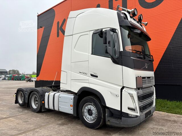 Tracteur standard Volvo FH 500 6x2 GLOBE XL / RETARDER / DOUBLE BOGIE