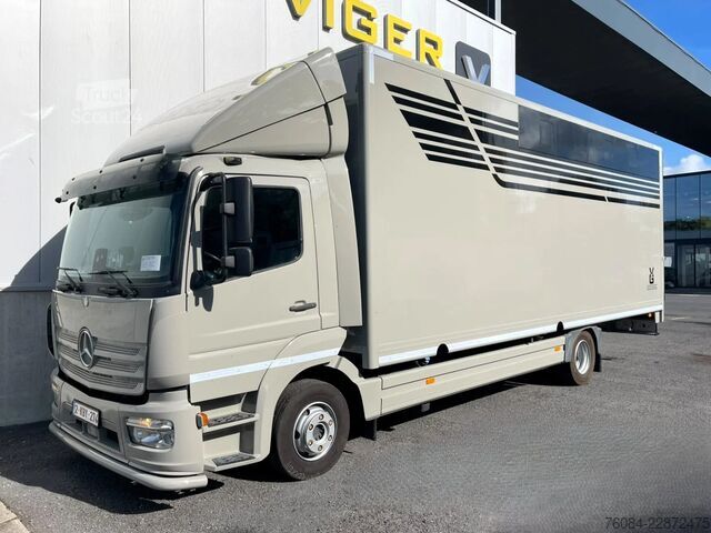 Μεταφορά αλόγων Mercedes-Benz Atego 1018 *5paarden*Airco*Luchtvering A verste...