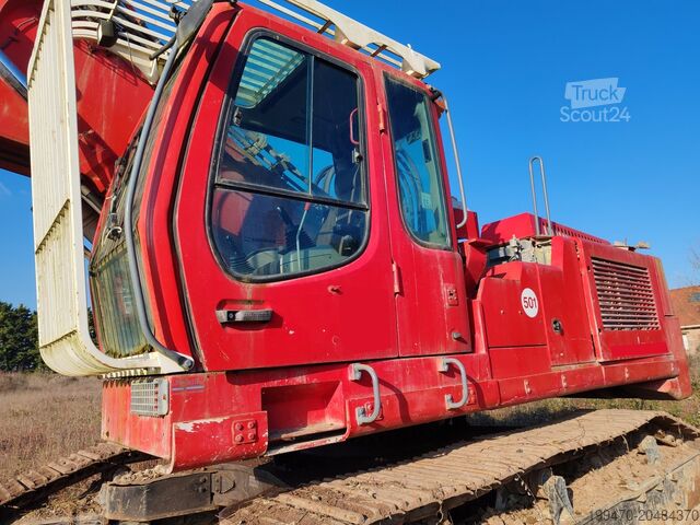 Demolition Excavator Liebherr R 944 C V Litronic with long demolition boom (21m), variable-angle boom and 2 buckets