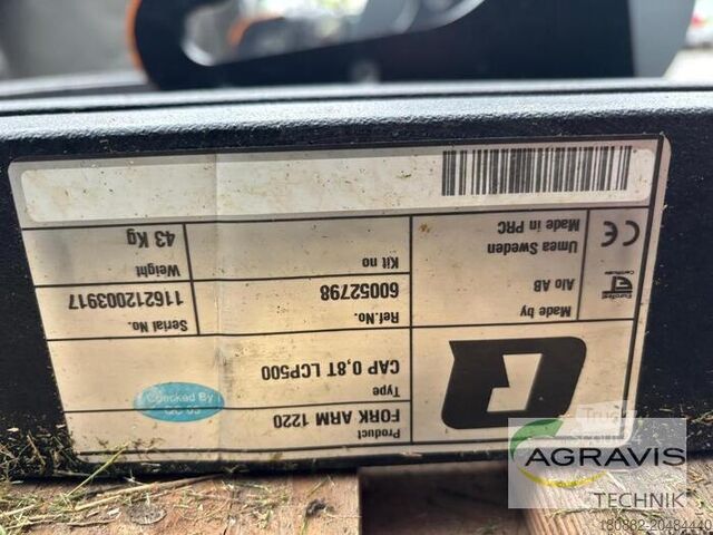 Véhicule forestier Quicke PALETTENGABEL S 1000 KG-1000