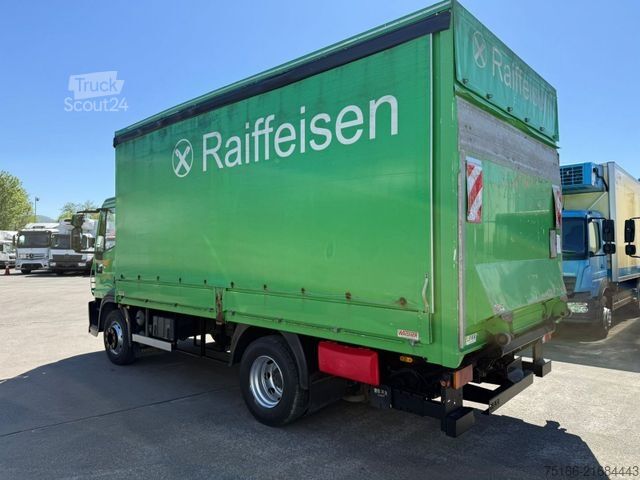 Plattewagen met zeil IVECO EuroCargo 160 E 28 Pritsche 5,40 m LBW 1,5 T*AHK