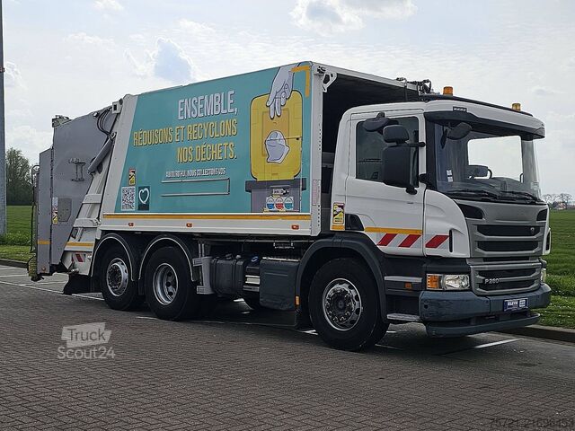 Abfallsammelfahrzeug SCANIA P280 FAUN,6x2*4