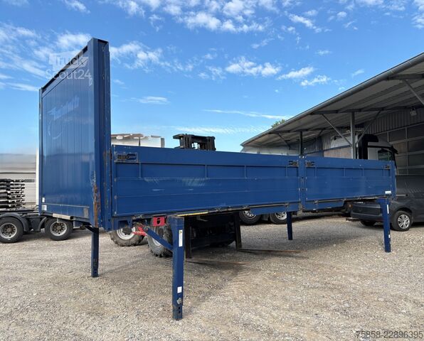 Carroçaria de troca aberta Krone BDF Baustoffbrücke 7,45 Rahmen 150mm