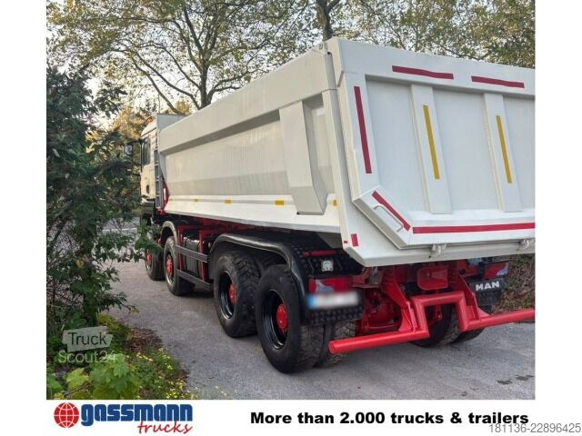 Φορτηγό ειδικού σκοπού MAN TGS 35.500 8X6 BB, Stahlmulde ca. 18m³