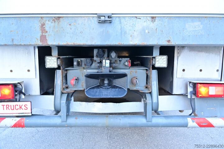 Φορτηγό με επίπεδη καρότσα Volvo FM420  Palfinger PK72002+Jib 26m Seilwinde GHydr.