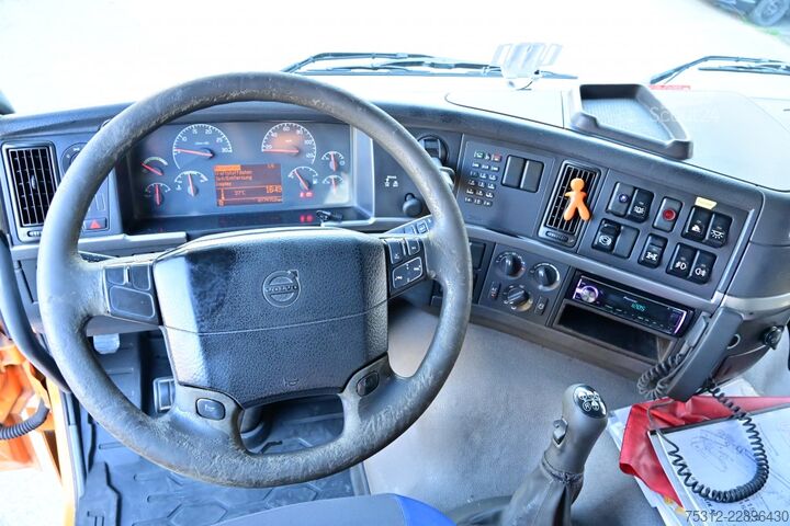 Φορτηγό με επίπεδη καρότσα Volvo FM420  Palfinger PK72002+Jib 26m Seilwinde GHydr.