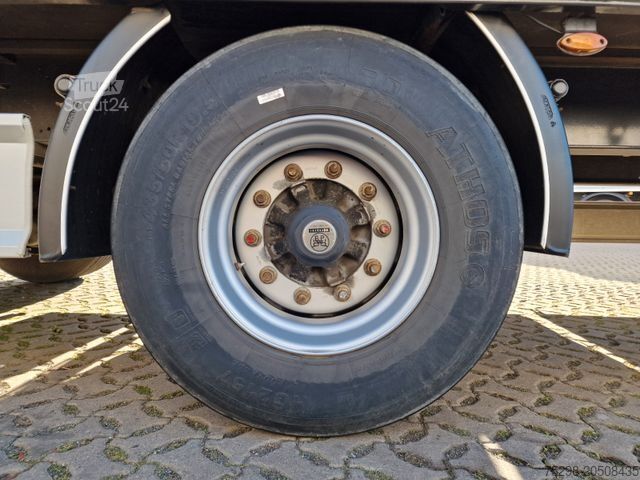 Naczepa otwarta z plandeką FLIEGL SZS320 / Hubdach / EDSCHA / Mega