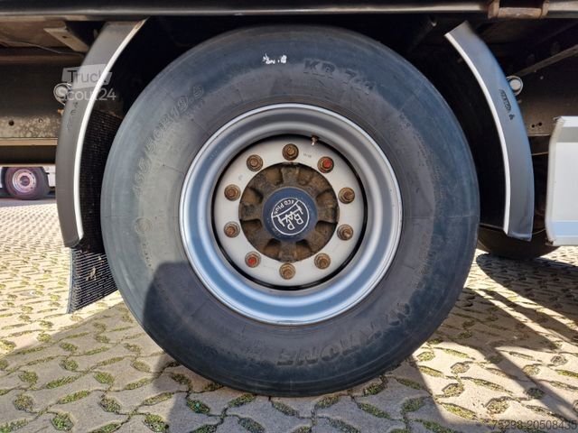 Atvērta puspiekabe ar tentu FLIEGL SZS320 / Hubdach / 6.500 kg / Mega