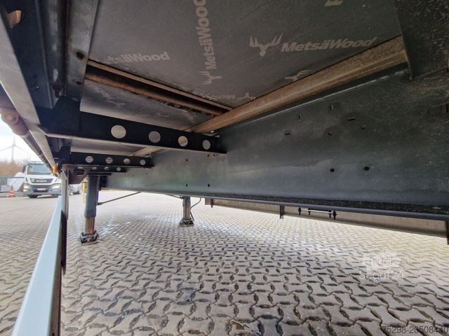 Open semitrailer with tarp FLIEGL SZS320 / Hubdach / EDSCHA / Mega