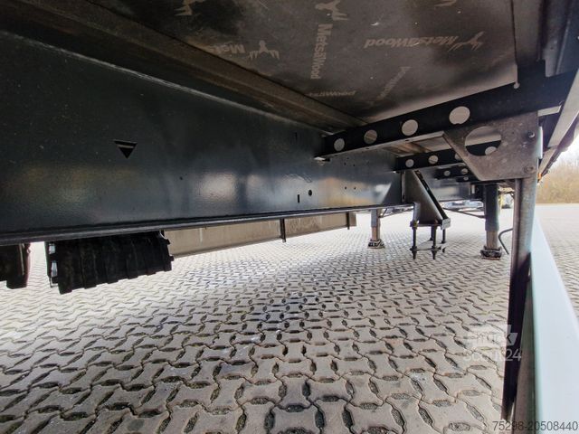 Open semitrailer with tarp FLIEGL SZS320 / Hubdach / EDSCHA / Mega