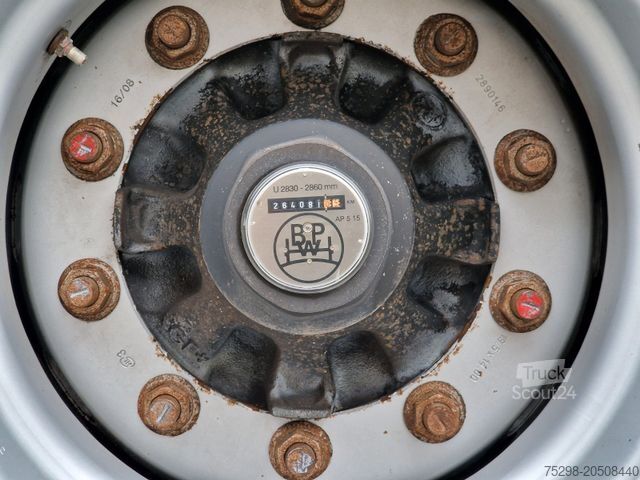 Open semitrailer with tarp FLIEGL SZS320 / Hubdach / EDSCHA / Mega