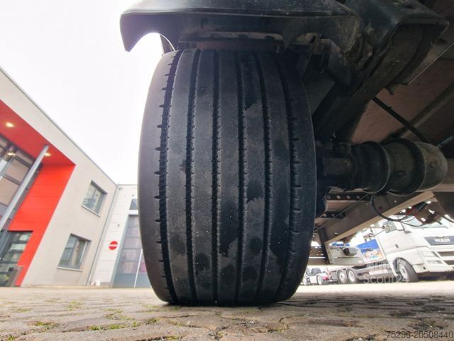 Open semitrailer with tarp FLIEGL SZS320 / Hubdach / EDSCHA / Mega